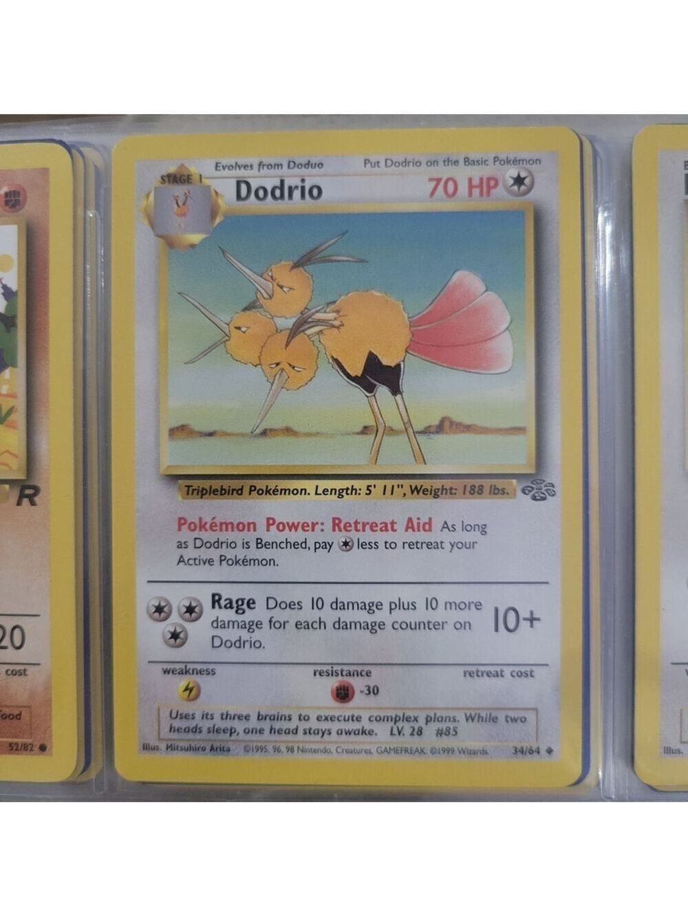 Pokemon Dodrio Card